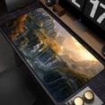thumbnail image 5 of Alfombrilla de mesa grande para ordenador portátil y oficina, teclado de 900x400, L-Lord The of the Rings, alfombrilla de ratón de juego de Anime XXL, 5 of 5