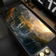 thumbnail image 5 of Alfombrilla de mesa grande para ordenador portátil y oficina, teclado de 900x400, L-Lord The of the Rings, alfombrilla de ratón de juego de Anime XXL, 5 of 5