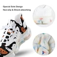 thumbnail image 7 of Black Halloween Background with Pumpkin Walking Shoes for Men Woman Lightweight Tennis Fashion Elastic Sports Shoes Cushion Basketball Shoes, 7 of 7