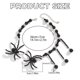 thumbnail image 4 of Collar de araña gótica vintage, colgante de araña de Halloween, joyería de estilo punk con forma de reptil, 4 of 5