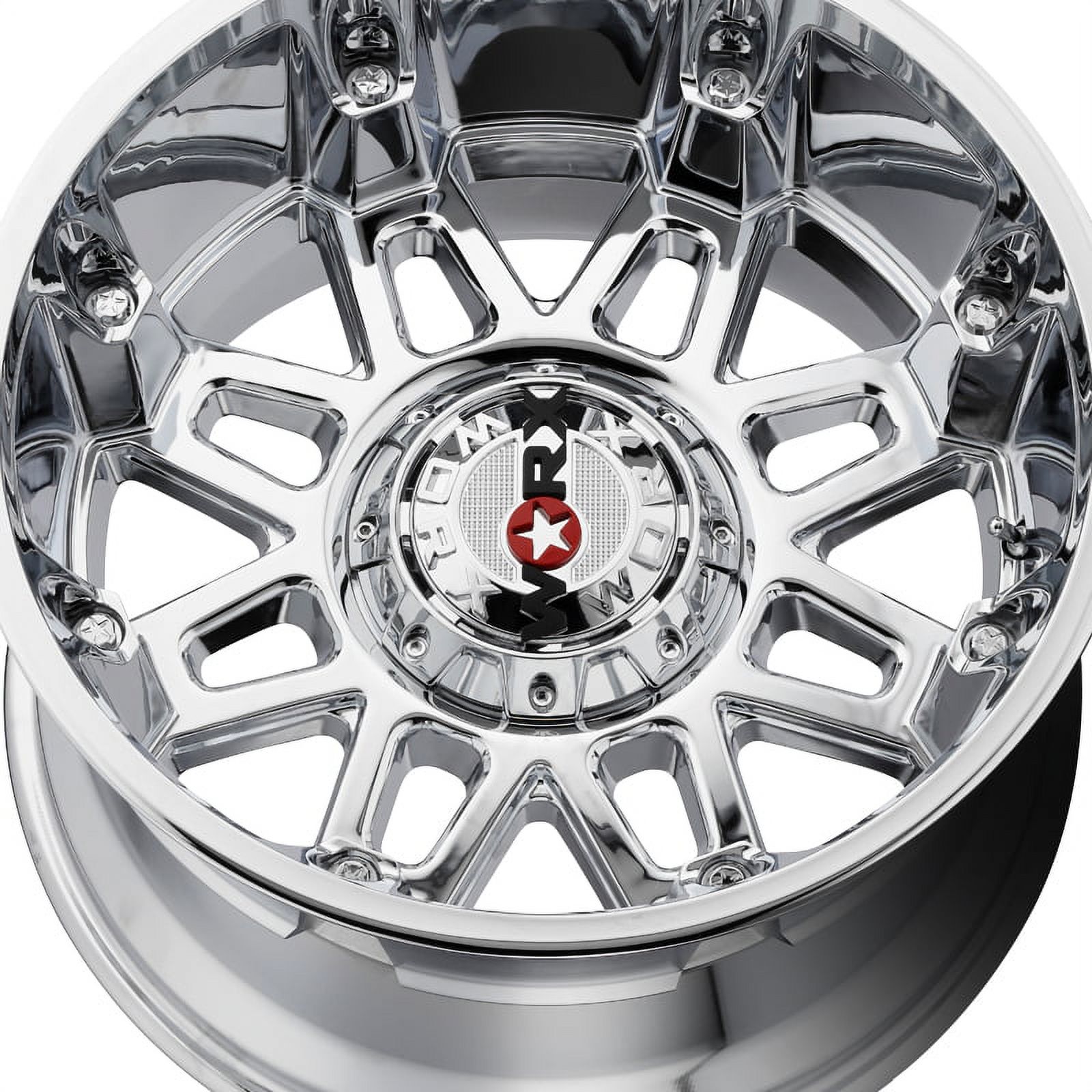 Worx - Brandclub - 20x12 Worx 811C Conquest Chrome Wheel 8x180 (-44mm)