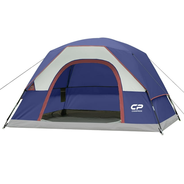 Carpa CAMPROS CP impermeable para 4 personas para camping