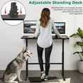 thumbnail image 5 of Standing Desk Converter Height Adjustable Desk Computer Workstation Desk Black, 5 of 8