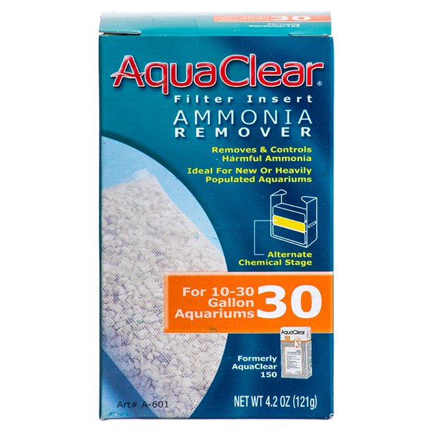 30 gallon 1 count AquaClear Filter Insert Ammonia Remover Walmart