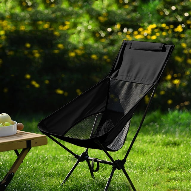 Silla de ocio Silla de camping Silla perezosa individual Silla trasera Respaldo Silla plegable DQrwqpou Para Estrenar