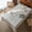 Beige, variant on Rectangle Tablecloth 60x84 inch Tablecloths Cotton Linen Waterproof Wrinkle Free Table Cover for Kitchen Dining Table Cloth for Tables Farmhouse Holiday Camping