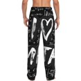 thumbnail image 3 of Disketp I Love Math Men'S Pajama Pants - Ultra Soft Fleece Sleep And Lounge Pants (Size: S-Xxl), 3 of 9