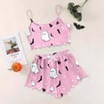 thumbnail image 2 of Women's Halloween Themed Sleeveless Camisole Top and Shorts Pajama Set for Cozy Comfortable Sleepwear and Wear, 2 of 2