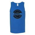 thumbnail image 2 of Dependanble Service of Dogde since 1914 | Mens Cars and Trucks Graphic Tank Top, Royal, X-Large, 2 of 3
