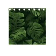 thumbnail image 4 of Leaves Green Black Out Curtains Aesthetic for Bedroom Living Room Sliding Glass Doors Kitchen Windows 2 panels set, 4 of 5