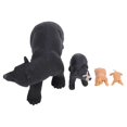thumbnail image 1 of Black Bear Life Cycle Figurines Toy Set Biological Animal Growth Cycle Model Toy for Learning Education Decoration, 1 of 4