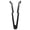 White, variant on Riousery Bristle Double Sided Brush Clamp Hair Straightener Styling Tool for Women and Men, White