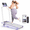 Purple-8% Auto Incline-SD, variant on Einhomn 15% Auto Incline Treadmill, 450lbs Capacity, 0.6-6MPH/ 3.5HP Motor, UI Screen Display, APP & Remote Control