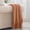 Almond-50"x90", variant on Black Throw Blanket 50x60 Inches Textured Solid Soft Sofa Couch Decorative Knit