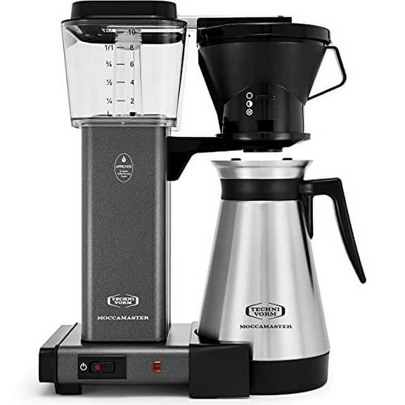 Moccamaster KBT Stone Gray 10-Cup Drip Coffee Maker