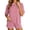 Red, variant on Lopecy-Sta Two Piece Sets for Women Loose Fit Short Sleeve Crew Neck Top and Relaxed Shorts Casual Loungewear Outfits for Daily Wear Vacation