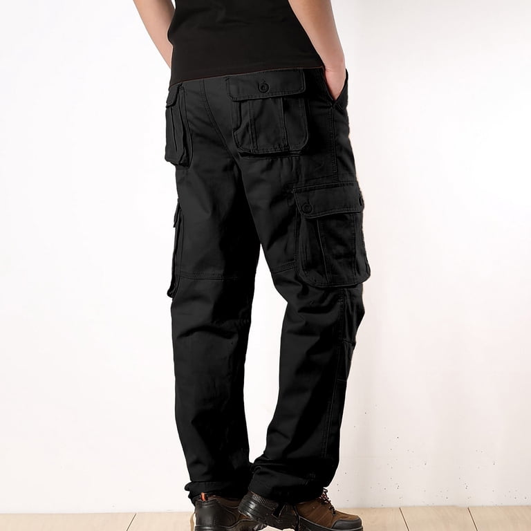 TXGREN Cargo Pants for Men Men's Work Pants Hiking Cargo Pants Six