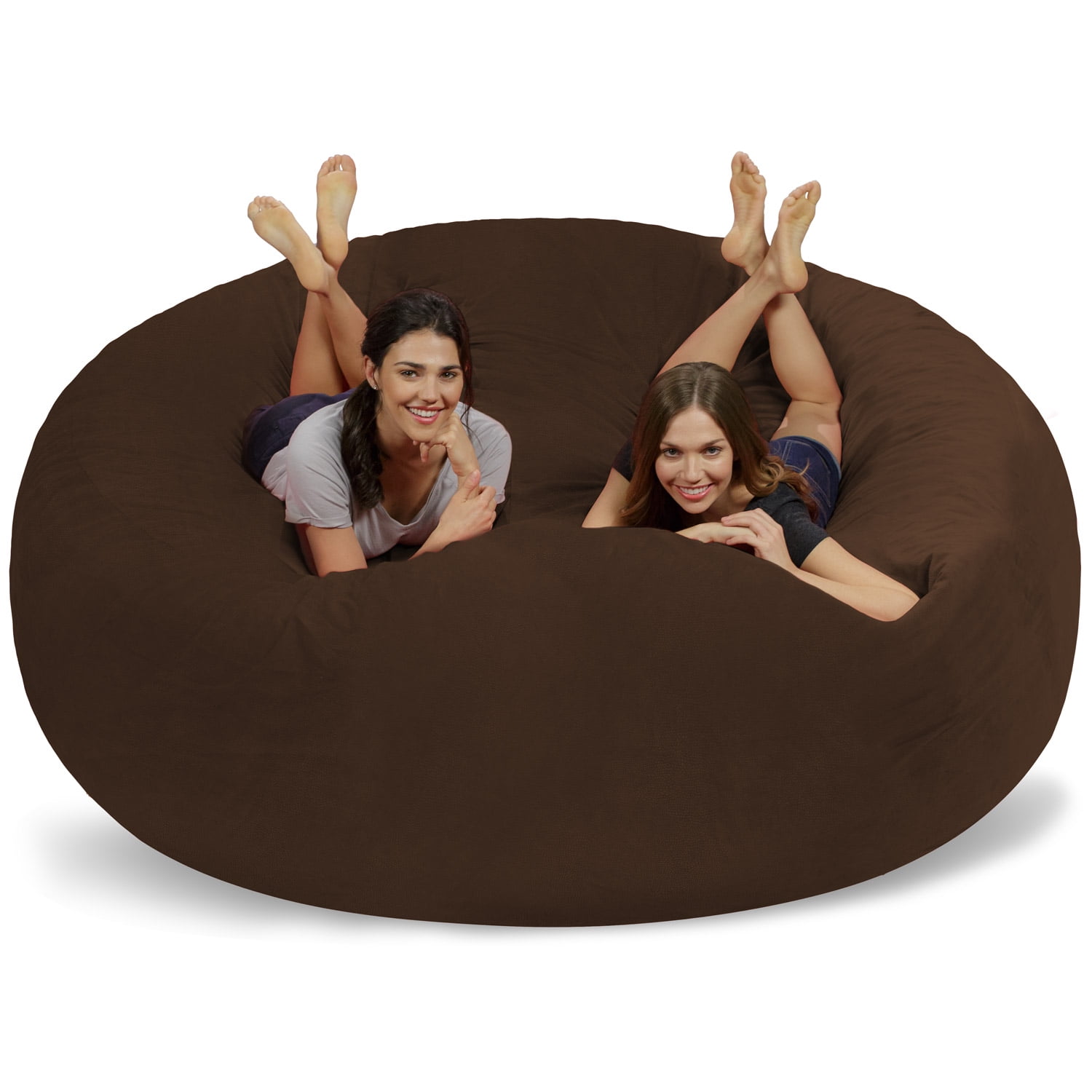 Relax Sacks Bean Bag Chair, Brown - Walmart.com