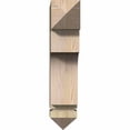 thumbnail image 2 of Ekena Millwork 6"W x 20"D x 28"H Westlake Arts & Crafts Rough Sawn Bracket, Douglas Fir, 2 of 13
