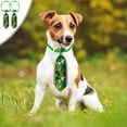 thumbnail image 1 of St. Patrick's Day Shamrocks Collar Decorative Dog Jewelry Adjustable, 1 of 6