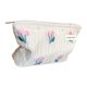 thumbnail image 3 of Bolsa de Maquillaje de Tela Floral, Bolsa de Viaje Grande, Organizador de Cosméticos de Tela, Impermeable, Plegable, Portátil, para Dormitorio, para Oficina, con Capacidad Amplia, 3 of 7
