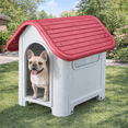 thumbnail image 3 of Casa para Perro Ajolopet Tamaño Chico a Mediano Roja, 3 of 9