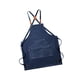 thumbnail image 5 of Delantal de lona Macarena Delantal de barbero 75 cm x 68 cm Azul, 5 of 8