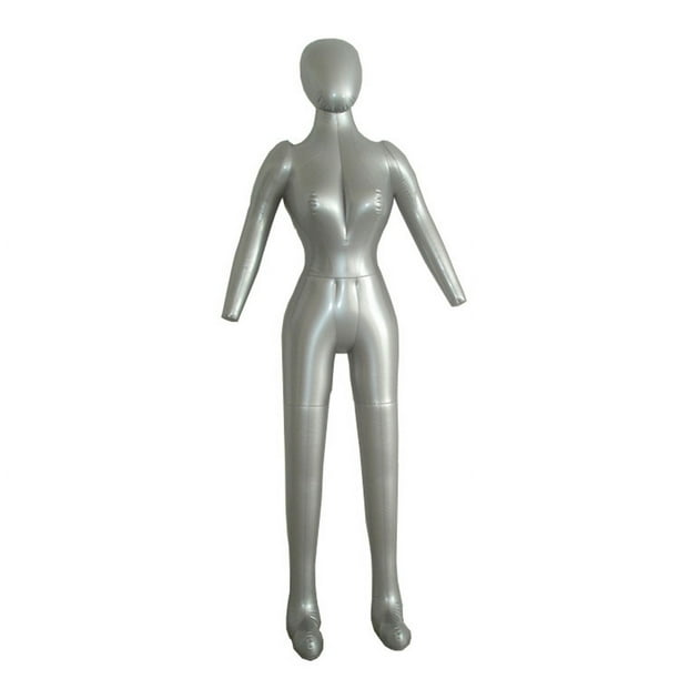 Modelo inflable de PVC de plástico para hombres y mujeres, maniquí de cuerpo completo, ropa de tiro, pantalones, molde, herramienta de fotografía de cuerpo inferior femenino