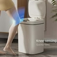 thumbnail image 3 of ​Motion Sensor Trash Can​​, 3 Gallon Automatic Touchless Garbage Bin with Lid, Hands-Free Small Bathroom/Kitchen Waste Bin, White, 3 of 9