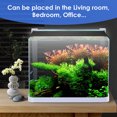 thumbnail image 5 of Hengda LED Acuario Iluminación Blanco + Azul Luz superior Acuario Impermeable 12W 30-50cm Dontodent Kuyhfg Sin marca, 5 of 5