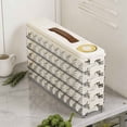 thumbnail image 3 of Deviled Egg Containers with Lid, Stackable Clear Plastic Portable Storage Box, Fridge Safe Food Storage Container, 12.2 X 4.8 X 7.08 Inches, 3 of 7