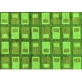 thumbnail image 1 of Ahgly Company Indoor Rectangle Abstract Green Modern Area Rugs, 2' x 3', 1 of 4