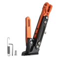 thumbnail image 1 of Aluminum Motorcycle Adjustable Kickstand Foot Side Stand Support Anti-slip, 1 of 10