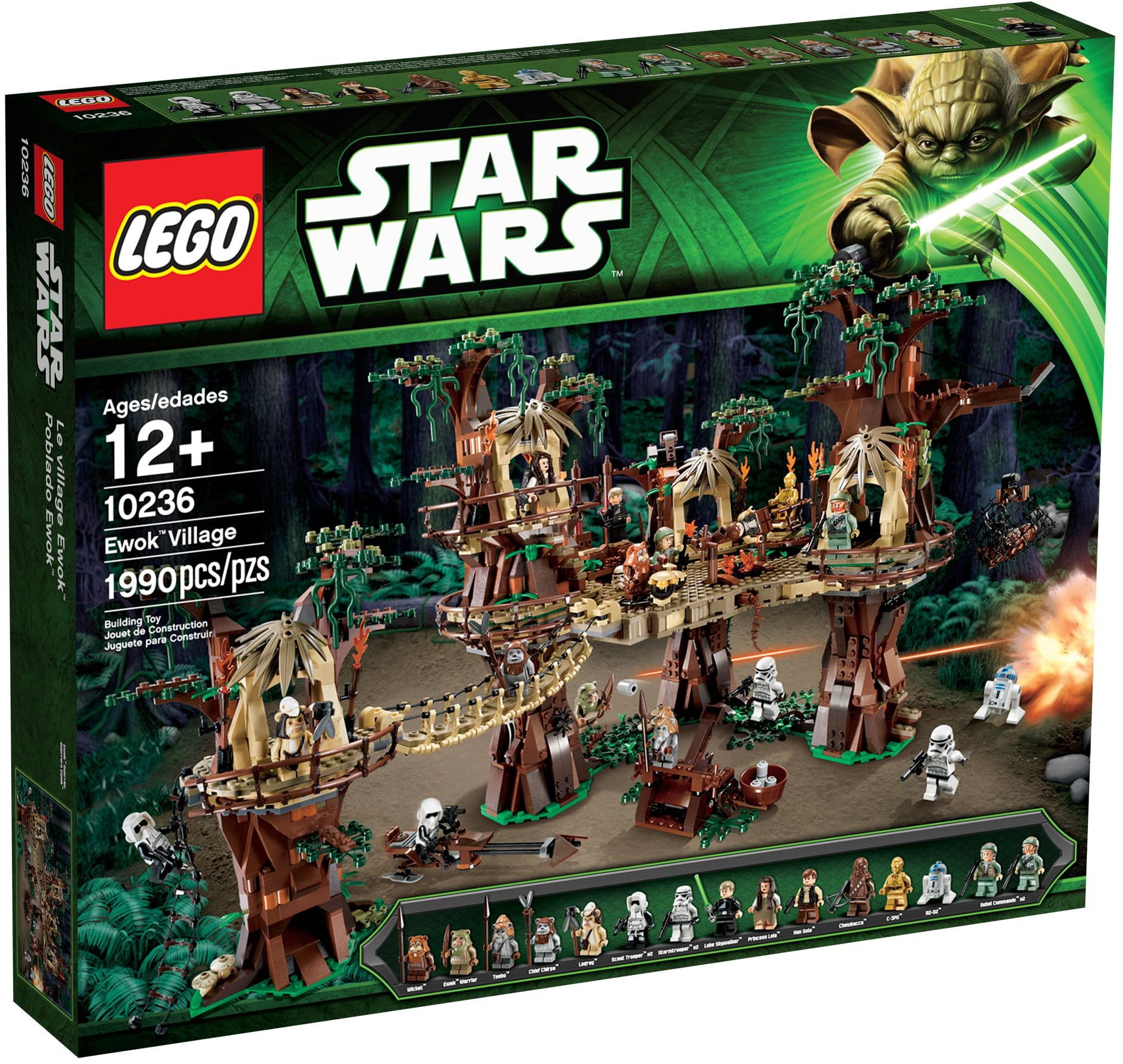 8 Pcs Star Wars Bear Village Iwo warriors assembled building blocks toy fit lego 