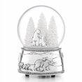 thumbnail image 2 of Reed & Barton 886529 North Pole Bound Polar Bear & Cubs Musical Snowglobe, 2 of 2