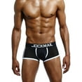thumbnail image 4 of JOCKMAIL Men's Boxer Briefs Mesh Quick Dry Comfort Mens Boxer Briefs Stretch Trunks, 4 of 7
