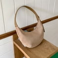 thumbnail image 2 of HGIEYS Suede Tote Bag for Women Vintage Purse Shoulder Bag Adjustable Handbags Office Work Bags, 2 of 9