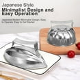 thumbnail image 3 of Omurice Mold Rice Mold 304 Stainless Steel Rice Ball Mold with Handle Pawpaw Shaped Riceball Mold Pumpkin Shaped Onigiri Mold for Kitchen Personal DIY, 3 of 9