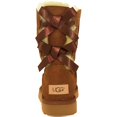 thumbnail image 3 of Ugg Women's Bailey Bow II Chestnut Ankle-High Suede Boot - 9M, 3 of 3