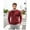 Wine Red, variant on COOFANDY Men's Crew Neck Knitted Pullover Slim Fit Lightweight Sweatshirt all-Season Casual Dressy Wear