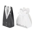 thumbnail image 1 of Btafrte 50 Uds. Cajas para Vestido Novia Y Bolsas Recuerdos Boda Suministros para Fiestas Regalo, 1 of 8