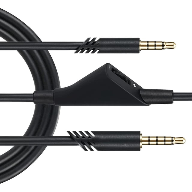 Cable de Audio para Auriculares Astro A10 A40 A30, Sonido Estéreo 3D sin Pérdidas, Larga Vida útil, 2 M, para Comunidad de Juegos