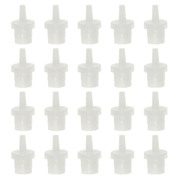 EeaseMX 50 tapones especiales para pegamento de pestañas, tapones para botellas de pegamento.