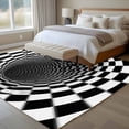 3D Optical Illusion Area Rugs 5'x8', Washable Small Throw Rugs for ...