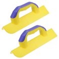 thumbnail image 1 of Unique Bargains Outside Corner Trowel 3.3 Inch Plastic Drywall Corner Knife Tool, Yellow 2 Pack, 1 of 5