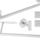 thumbnail image 3 of Soporte de baño de Acero inoxidable Perfecl Estante de baño 40 cm, 3 of 8