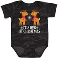 thumbnail image 3 of Inktastic Twins Our 1st Christmas Reindeer Boys or Girls Baby Bodysuit, 3 of 5
