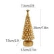 thumbnail image 3 of Arbol Navideño Pequeño, Christmas Tree Resin Crafts, Home Decor Desktop Scenes, Christmas Decorations, Small Artificial Tree, Foldable Design, Portable & Lightweight, Clear Resin Material,, 3 of 8