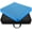 Travel With Handles Blue Gel, variant on Double-Thick Gel Seat Cushion for Long Sitting Pressure Relief for Back, Sciatica, Coccyx, Tailbone Pain - Cushion for Office Chair, Wheelchair, Car & Truck, Patio Chairs - Egg Seat Pad