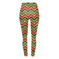 thumbnail image 1 of Gibobby Leggings Gluteos Mujer Calzoncillos estampados para mujer, cómodos, informales, a la moda, cintura alta, deportivos, Día la Independencia（Verdinegro， L), 1 of 5